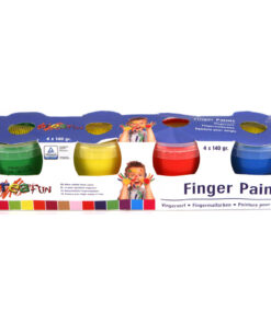 Creafun Vingerverf 4 X 140 Gram