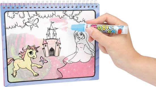 Creativity Kleuren met Water Prinses met Stift - Afbeelding 2