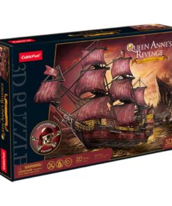 Cubic Fun 3D Puzzel Queen Anne Revenge 391 Stukjes - Afbeelding 3