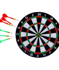 Alternative view of Dartboard Tweezijdig + 6 Pijlen 37 cm