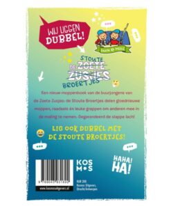 De Zoete Zusjes De Stoute Broertjes Moppenboek - Afbeelding 2