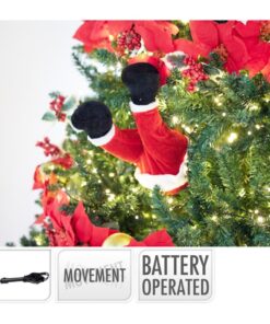 Alternative view of Decoratie LED Kerstman Benen 35 cm