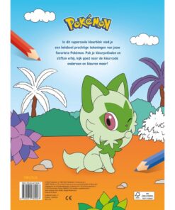 Alternative view of Deltas Kleurboek Pokémon Kleuren op Nummer