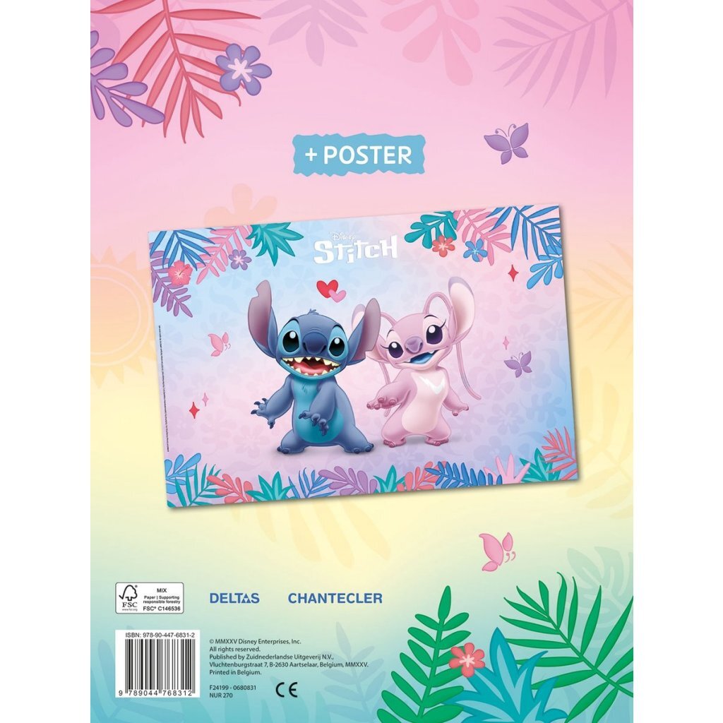 Deltas Kleurboek Stitch Viva Colorama met Poster - Afbeelding 2