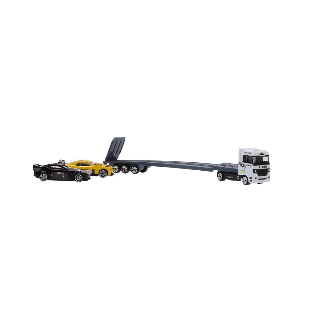 Die-Cast Transporter + 2 Voertuigen - Afbeelding 2