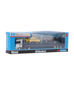 Die-Cast Transporter + 2 Voertuigen