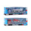 Die-Cast Transporter + Voertuig Assorti