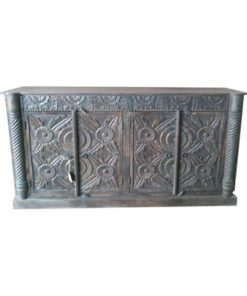 Dientafel Alexandra House Living Bruin Acacia Mangohout 44 x 100 x 180 cm