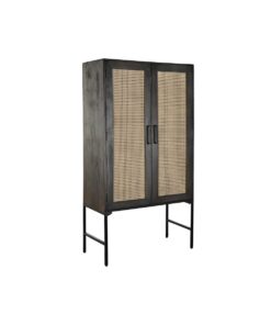 Dientafel DKD Home Decor Hout Mangohout Bruin Zwart 85 x 40 x 162,5 cm