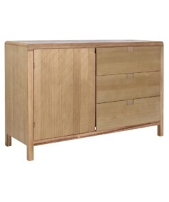 Dientafel DKD Home Decor Multicolour Lichtbruin Hout Pijnboom Hout MDF 120 x 40 x 80 cm