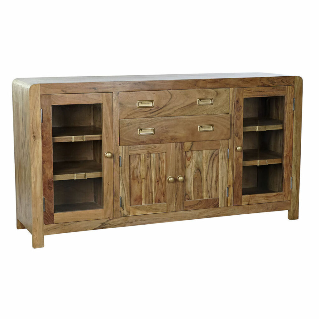 Dientafel DKD Home Decor Natuurlijk Acacia 150 x 40 x 81 cm