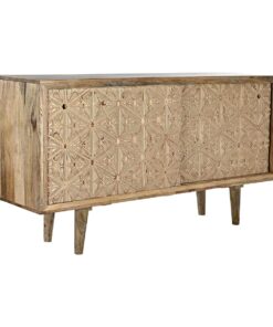 Dientafel DKD Home Decor Natuurlijk Mangohout Berken (160 x 45 x 85 cm)