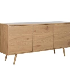 Dientafel DKD Home Decor Natuurlijk Metaal Hout MDF 160 x 45 x 75 cm