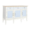 Dientafel DKD Home Decor Wit Hemelsblauw (140 x 45 x 90 cm)