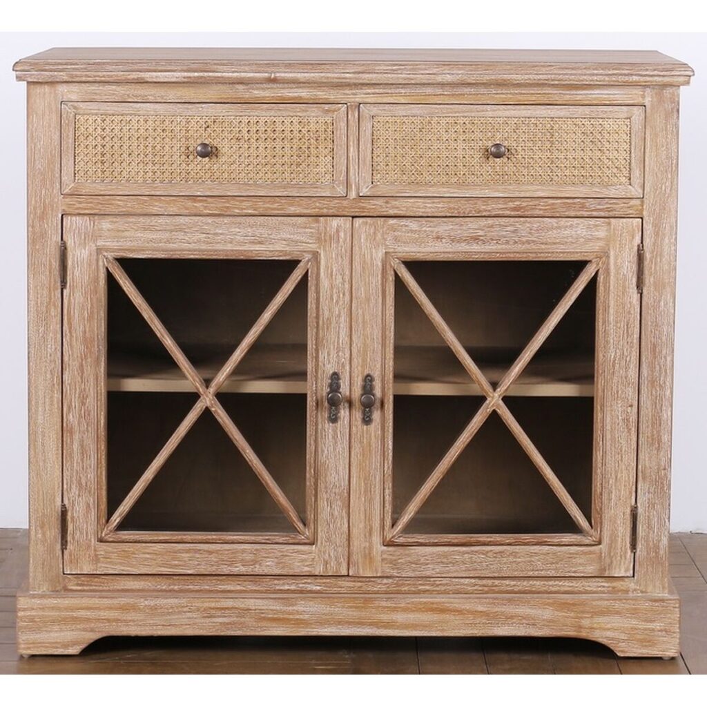 Dientafel Home ESPRIT Bayurhout 100 x 45 x 90 cm