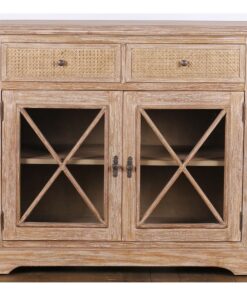 Dientafel Home ESPRIT Bayurhout 100 x 45 x 90 cm