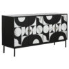Dientafel Home ESPRIT Metaal Spar 160 x 40 x 80 cm