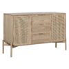 Dientafel Home ESPRIT Rotan Spar 136 x 38 x 80 cm