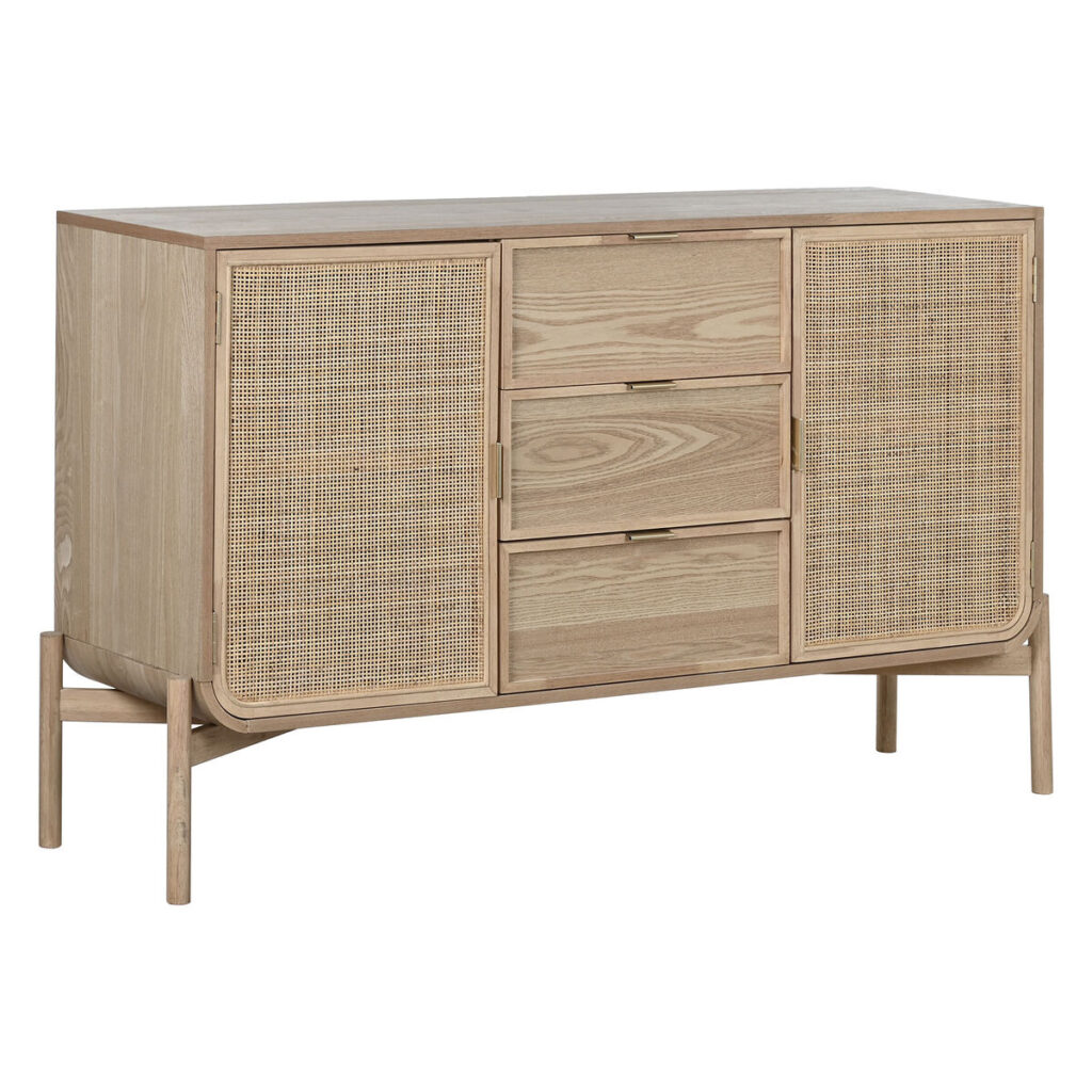 Dientafel Home ESPRIT Rotan Spar 136 x 38 x 80 cm