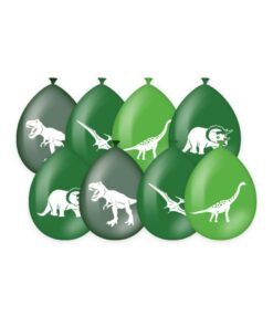 Dino Party Ballonnen 8 Stuks