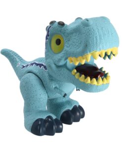 Dinobase Dino + Licht en Geluid Blauw - Afbeelding 3