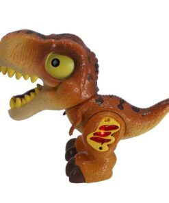 Dinobase Dino + Licht en Geluid Bruin - Afbeelding 3