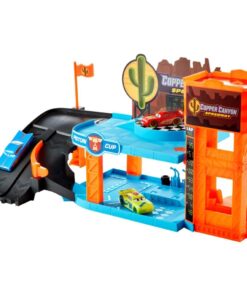 Disney Cars Garage Glow Racers + 3 Auto's - Afbeelding 2