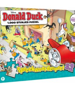 Disney Donald Duck Puzzel Spreekwoordenpret 2 1000 Stukjes + Poster