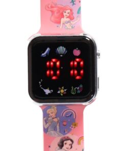 Disney Princess LED Horloge Roze - Afbeelding 2