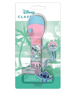 Disney Stitch Zaklamp 16 cm Blauw/Roze - Afbeelding 3