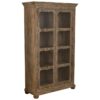 Display Standaard Alexandra House Living Glas Ijzer Mangohout 43 x 180 x 106 cm