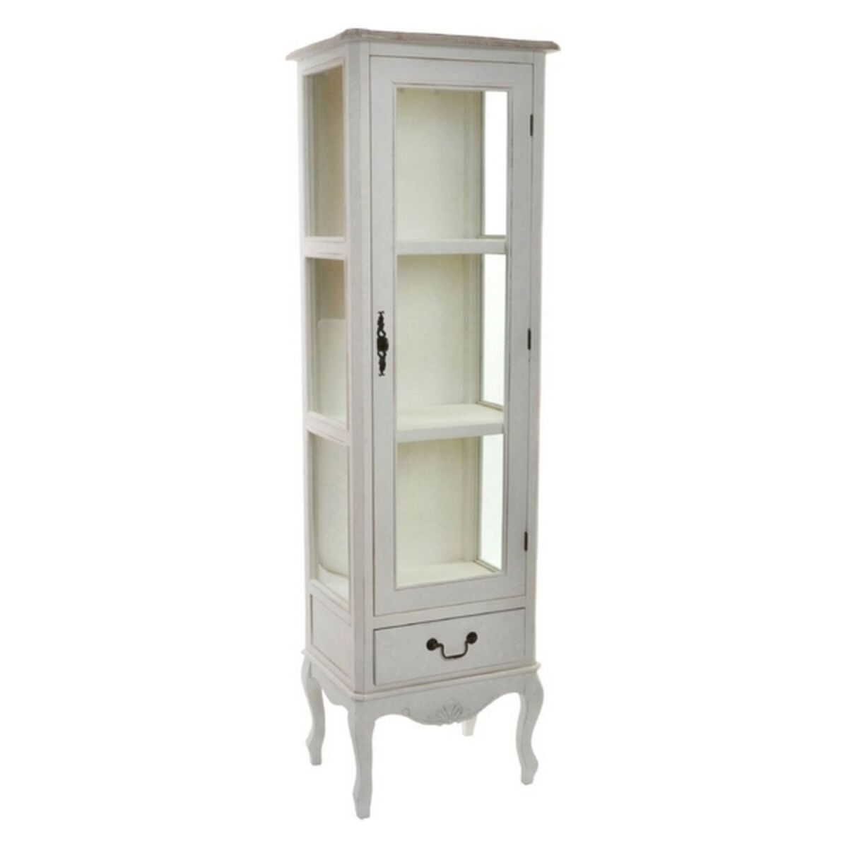 Display Standaard DKD Home Decor Hout Kristal (48 x 35 x 160 cm)