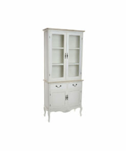 Display Standaard DKD Home Decor Kristal Hout Wit (88 x 40 x 200 cm)