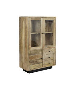 Display Standaard DKD Home Decor Kristal Mangohout 90 x 40 x 190 cm