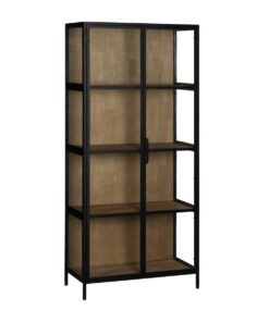 Display Standaard Zwart Natuurlijk 80 x 38 x 180 cm