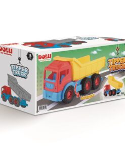 Alternative view of Dolu 7016 Grote Vrachtwagen Rood/Geel