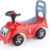 Dolu Sit & Ride Rood/Zwart Loopauto