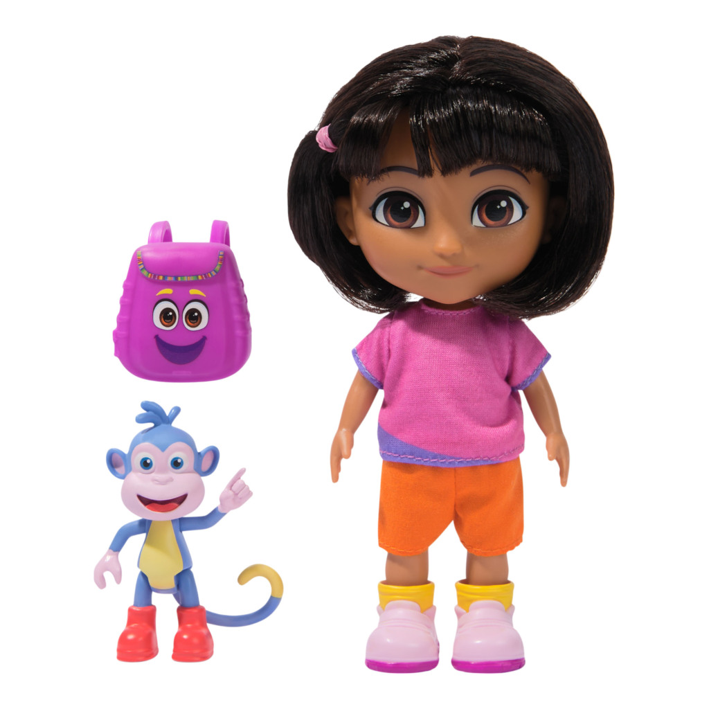 Dora Pop met Rugzak en Boots 15 cm - Afbeelding 2