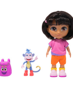 Dora Pop met Rugzak en Boots 15 cm - Afbeelding 3