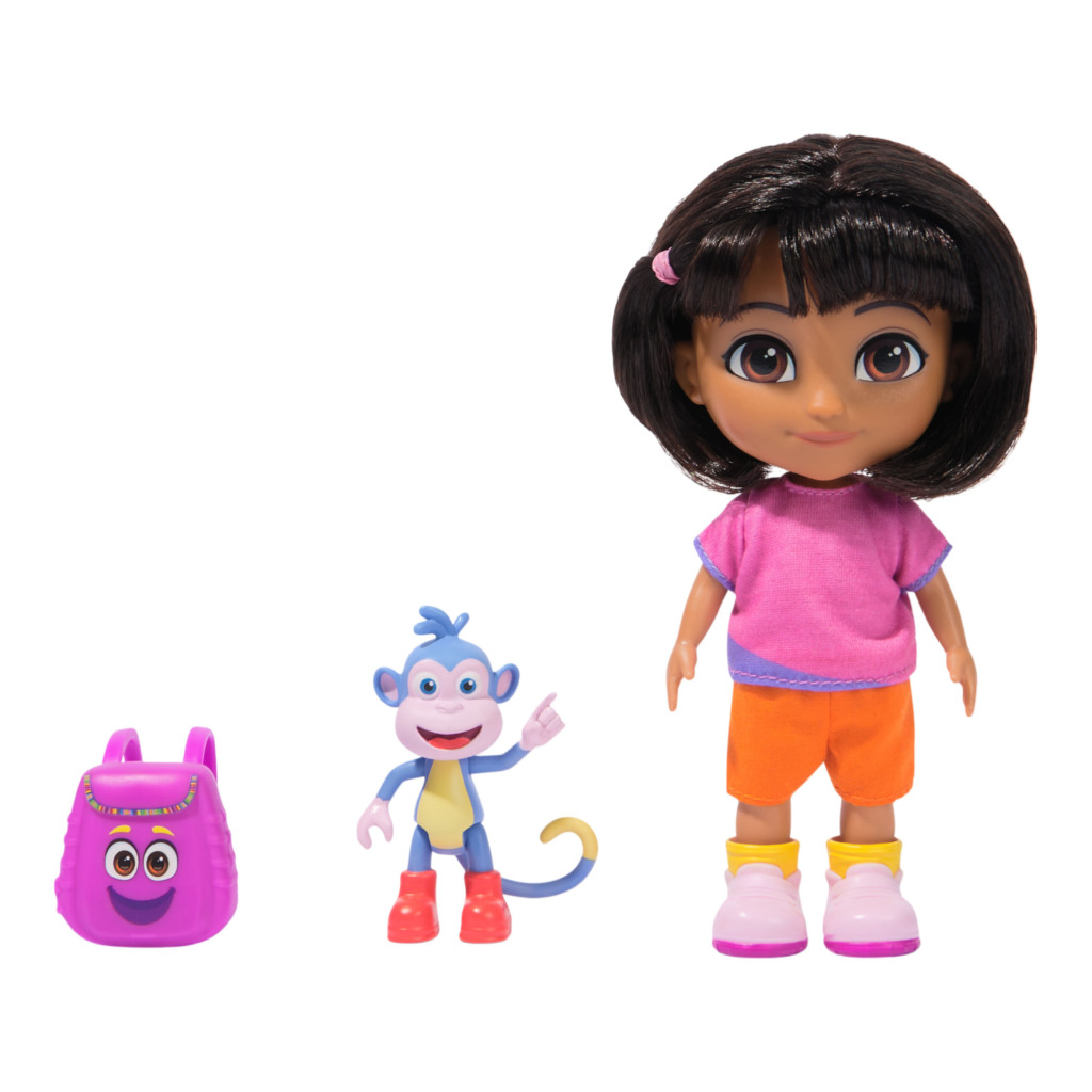 Dora Pop met Rugzak en Boots 15 cm - Afbeelding 3