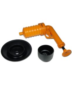 Drain Duster Mechanische Afvoerontstopper Oranje/Zwart - Afbeelding 3