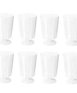 Duni Plastic Wijnglazen 15.7 cl 8 Stuks Transparant - Afbeelding 2
