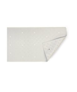 Dutch House Rubberen Badmat 35x75 cm Wit