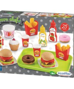 Alternative view of Ecoiffier Voedsel en Snackset + Dienblad 25-delig