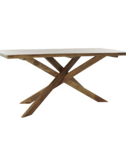 Eettafel DKD Home Decor 180 x 86 x 76 cm Natuurlijk Walnoot