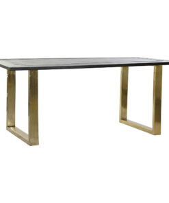 Eettafel DKD Home Decor 180 x 89 x 75 cm Metaal Mangohout