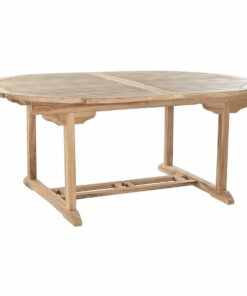 Eettafel DKD Home Decor Bruin Uitschuifbaar Teakboom (180 x 120 x 75 cm)