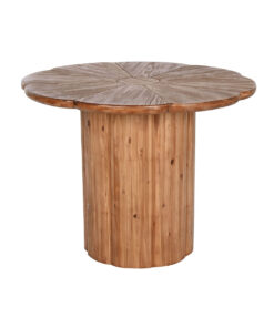 Eettafel Home ESPRIT Natuurlijk Hout 100 x 100 x 77 cm