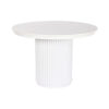Eettafel Home ESPRIT Wit Metaal Marmer 110 x 110 x 76 cm