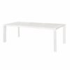 Eettafel Io Wit Aluminium 240 x 100 x 75 cm